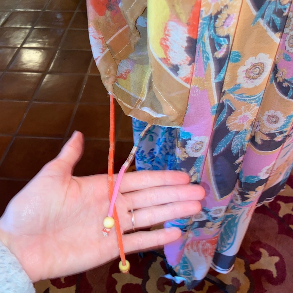 FREE PEOPLE Leonora Kimono one size - Picture 7 of 8